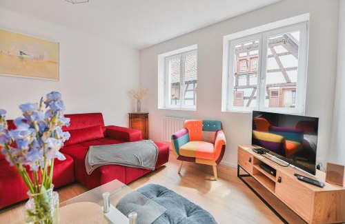 Dambach-la-Ville Apartment | APPARTEMENT ELSA - Au Calme des Vignes - Parking privatif & Animaux Bienvenus
