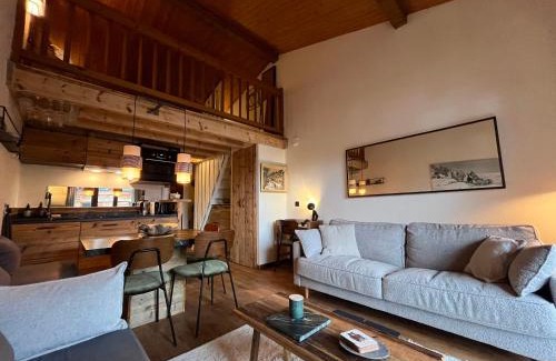 Les Tines Apartment | Appartement ensoleillé aux Tines, vue Massif