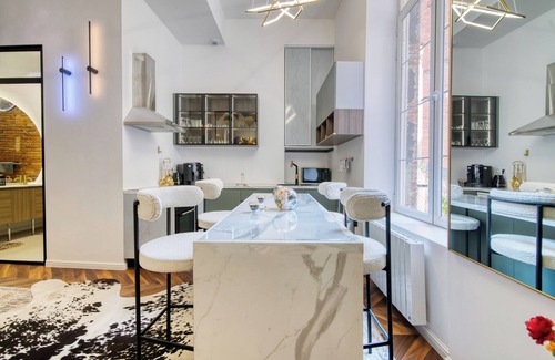 Toulouse City-Centre Apartment | Appartement Fleuri Luxueux Hyper-centre Toulouse, Capitole
