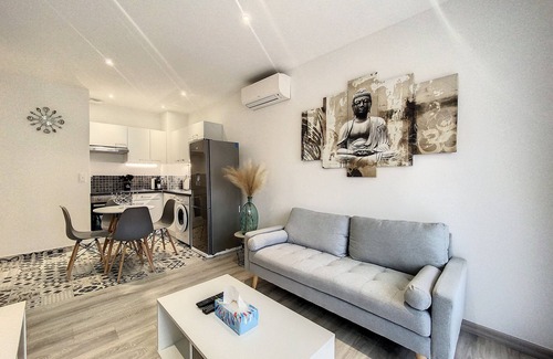 Roquebilliere Apartment | Appartement Meublé 2 Pièces Calme et Ensoleillé Entièrement Neuf, Tout Confort,