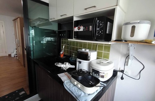 Anusawari Condo | Apt 30 sqm 1 bed/DMK Airport Bangkok/near BTS-MRT HighSpeed Wifi