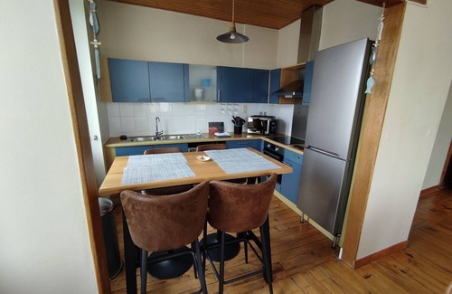 Bray-Dunes Apartment | Apt 6 pers. Duplex sea view with old charm