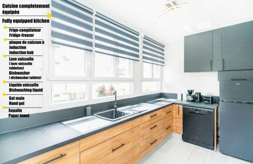 Le Plessis-Robinson Apartment | Apt3P-55m2-ParkingFree-5km from Paris