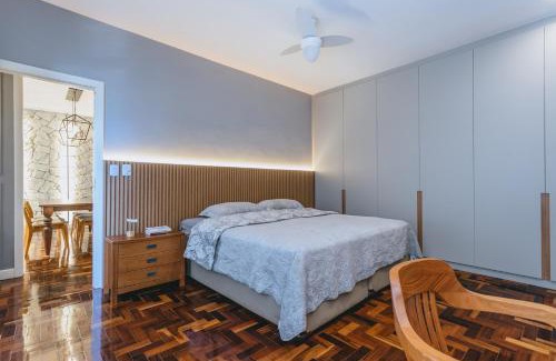 Alto Apartment | Apto bem equipado c WiFi,lareira e boa localizacao
