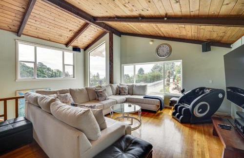 Aptos House | Aptos Home with Decks and Hot Tub - 2 Mi to Beach!