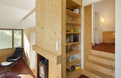 Schutz House | Architect house, new building of wooden house 2015 on 4000 m2 of meadows