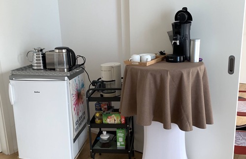 Wurzburg City Centre Apartment | Artist apartment in the city center of Würzburg with a view of the fortress
