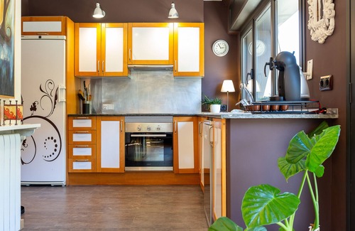 Santa Coloma d'Andorra Apartment | Artistic Duplex with Terrace, 10 min City Center