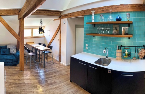 Mala Strana Apartment | At the Blue Lion & Parking Assistance