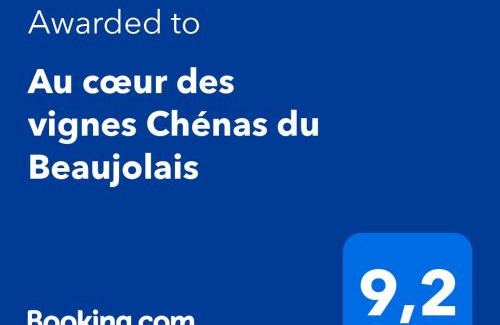 Maconnais Beaujolais Agglomeration Apartment | Au cœur des vignes Chénas du Beaujolais