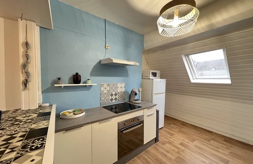 Calais Apartment | Au cocon bleu, a bright flat