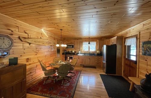 Grayling Cabin | AuSable River Rustic Cabin w/Central Air