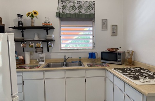 Pole Ojea House | Authentic Puertorrican Home with Full AC -Fast WIFI - Smart TV Near Beach