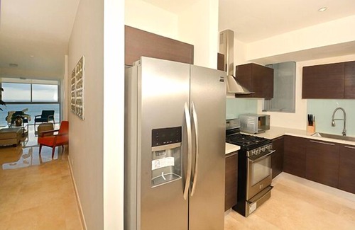 Panama City Condo | Avenida Balboa Gem! 2/2 impeccably furnished seafront apartment