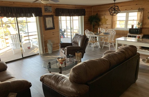 Pittsburg House | Awesome Lakefront Home With Panoramic Views And A Private Boat Dock