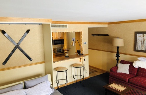 Gaylord Condo | Awesome location at beautiful Otsego Resort! Ski in, ski out next to lodge!