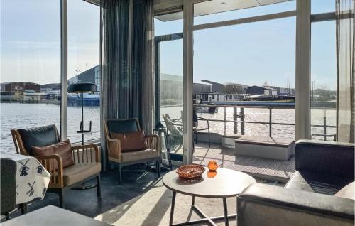 Heeg Boat Rental | Awesome Ship In Heeg With Harbor View