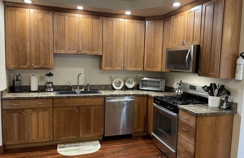 Hartwick Apartment | Azul Casita, Beautiful apt near Dreams Park, game room, fire pit
