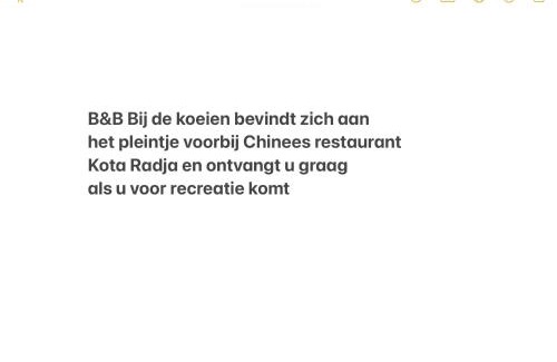 Tubbergen Bed & Breakfast | B&B Bij de koeien