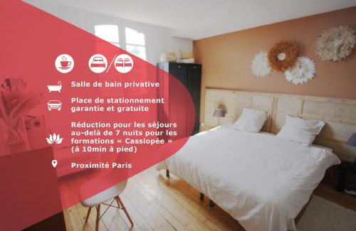 Chatou Bed & Breakfast | B&B sdb privées à Chatou parking gratuit près de Paris