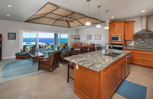 Kohala Estates House | B.I. Kohola Lani - Panoramic Coastal Views, Pool and now AC in bedrooms!