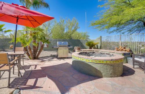 Wickenburg House | Backyard Oasis and Hot Tub Mtn-View Wickenburg Home