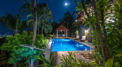 Patong Villa | Baiyok Villa seaview and edge pool