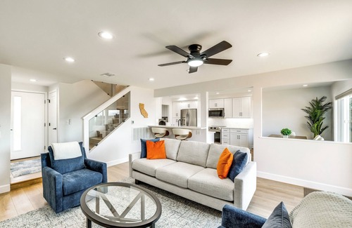 Poway House | Balconies & Views: Modern Abode in Poway!