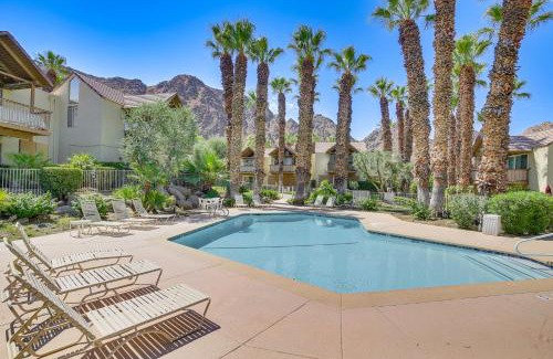 Indian Wells Apartment | Balcony and Views Pet-Friendly Indian Wells Unit