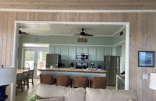 Hope Town House | Barefoot Beach - oceanfront beach house w/private beach, sunrise & sunset views