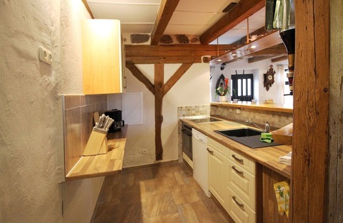 Muritz House | Barn Large garden Children's playground Grillecke beach only 1.2 km