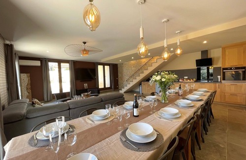 Vaison-la-Romaine House | BASTIDE 5* SPA SAINT QUENIN®️ 2 to 18 PERSONS-HOT SWIMMING POOL-JACUZZI-HAMMAM