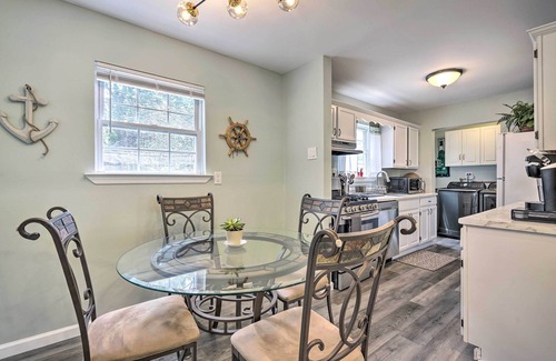 Bayville House | Bayville Getaway w/Fire Pit - 2 Mi to Beach!