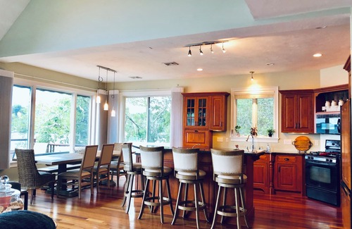 Cedarville House | Beach front house with incredible water views from every room!