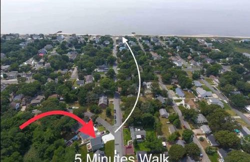 Town Bank House | Beach House Cape May just 1 block from the Bay & a Short 5 minutes walk, Sleeps 19