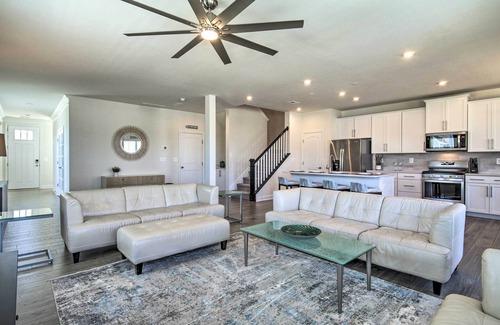 Millville House | Beach Shuttle & Pool: Bishop's Landing Townhome