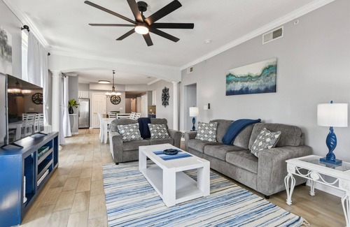 Gulfport Condo | Beach Views | 12th Floor |Legacy Tower 1208 | 2 Pools| 6 beds| 3 Bathrooms| Gym