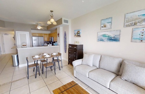 Panama City Beach Condo | Beachfront Charm w/Master on Gulf Luxurious 2-Bedroom w/Free Golf Everyday!