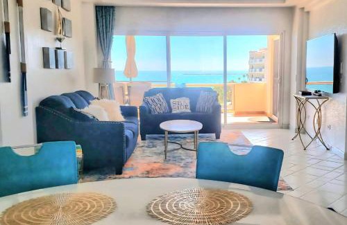 Sandy Beach Apartment | Beachfront Condo on Sandy Beach, Las Palmas Resort, 24hrs Security, Free Parking, Free Wi-Fi