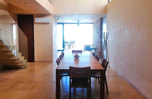 San Benito House | Beachfront Oasis with 2 Private Pools / Casa A-Mar