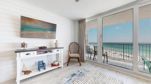 Gulf Lagoon Beach House | Beachfront - Renovated - Gulf view Bedroom - FLPCB5