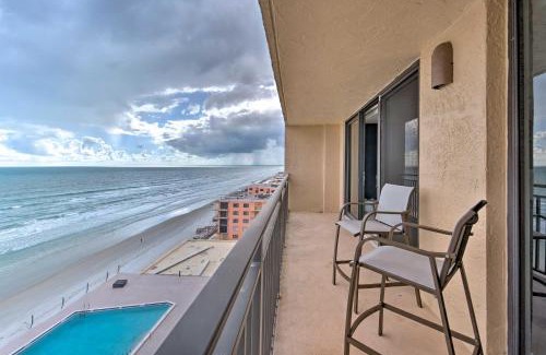 New Smyrna Beach Apartment | Beachfront Resort Condo with Panoramic Ocean Views!