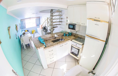 Tombo Apartment | Beachfront + View - 2 Bedrooms + Air Cond, 2 Bathrooms, Living Room, Kitchen, 1 Garage, Wi-Fi and Bed Linen