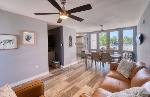Ensenada House | Beachfront Villa Sol in private Puerto Bahia community in Rincon. Great location