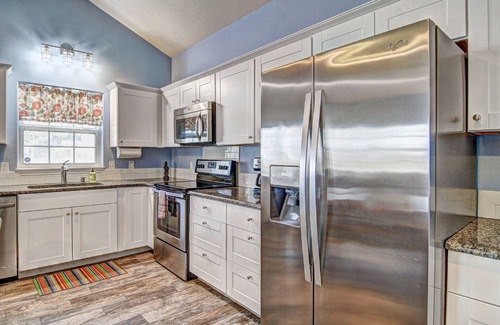 North Beach House | Beachside home with huge deck just steps from the sand - minutes to city