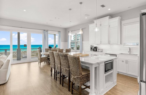 Bid-a-wee Beach House | Beachside Luxury Home: Gulf Views, Fenced Yard + Private Pool
