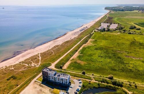 Olpenitz Apartment | BeachViewThree- 3 OG, barrierearm, Meerblick, Balkon, Kamin, Sauna