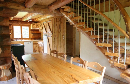 La Bresse Ski Chalet | Beau Chalet rondins 130 m² à La Bresse, wifi, tout équipé, proche domaine skiable