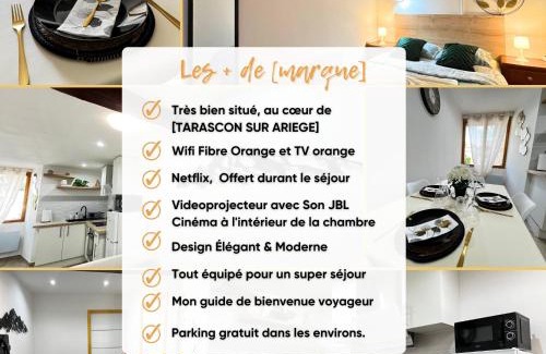 Tarascon-sur-Ariege Apartment | Beau petit appartement au coeur de l'ariege.