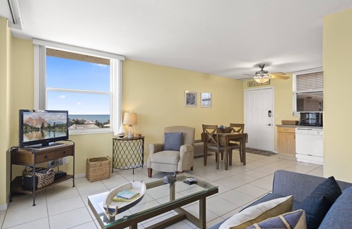 Bonita Springs Condo | Beautiful 10th floor unit across the street from the beach.